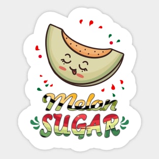 Melon Sugar Sticker